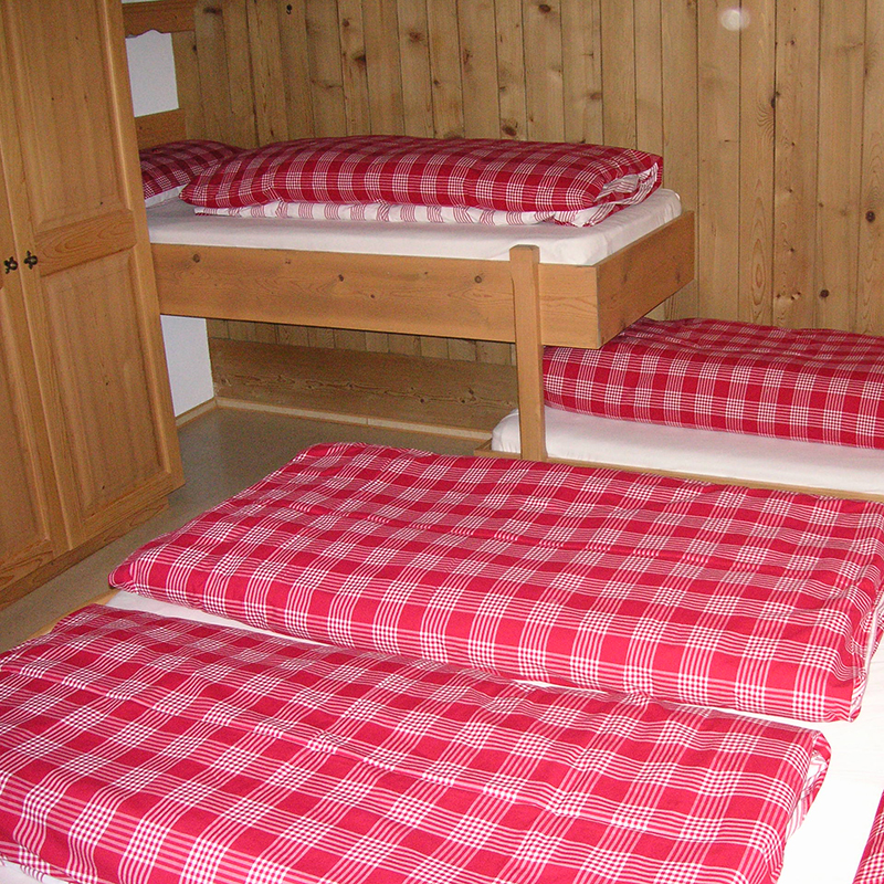 Ferienwohnung Hahnenkammblick Betten